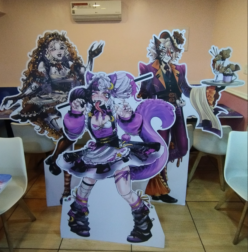 Totens de membros da Furusato. Créditos a @AreavtuberBr (Twitter)
